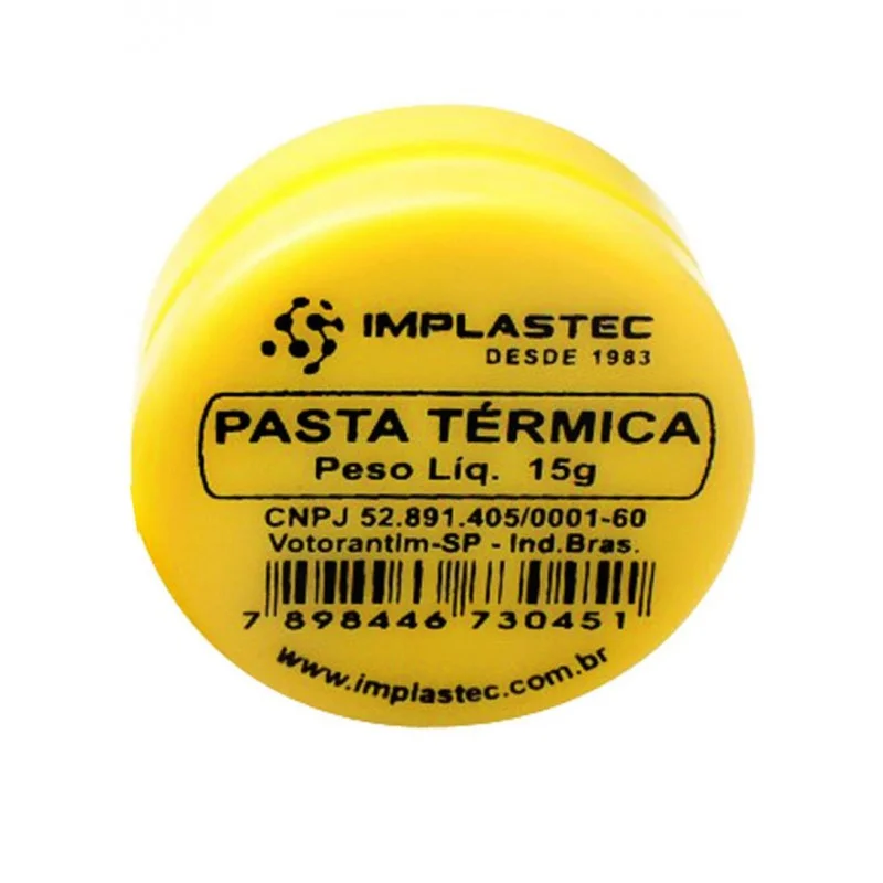 Pasta Termica Branca 15grs ( Pote ) Cod: 250